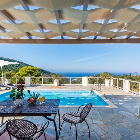 Country Villa Ouranos Skopelos Town Bagian luar foto