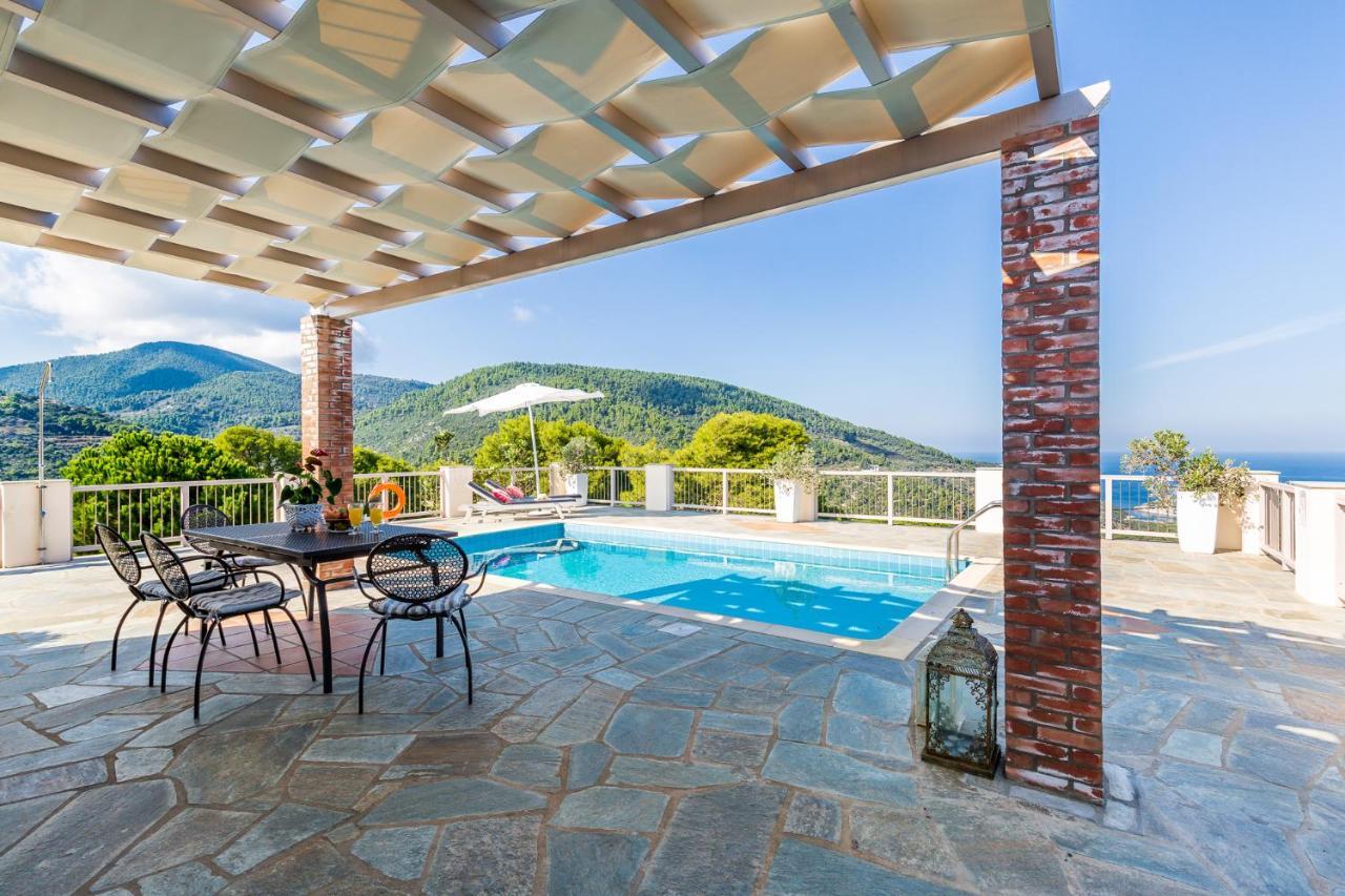 Country Villa Ouranos Skopelos Town Bagian luar foto
