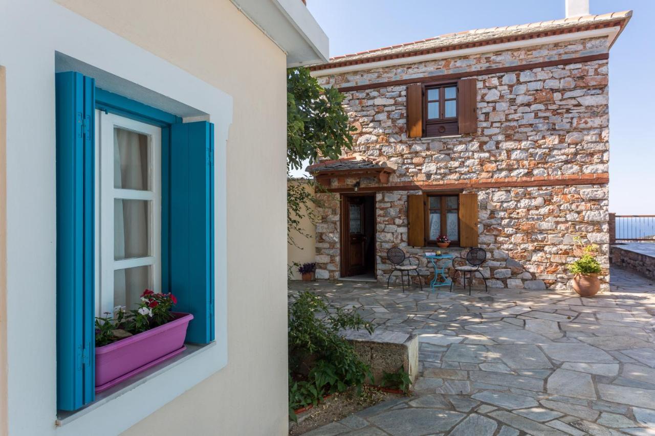 Country Villa Ouranos Skopelos Town Bagian luar foto
