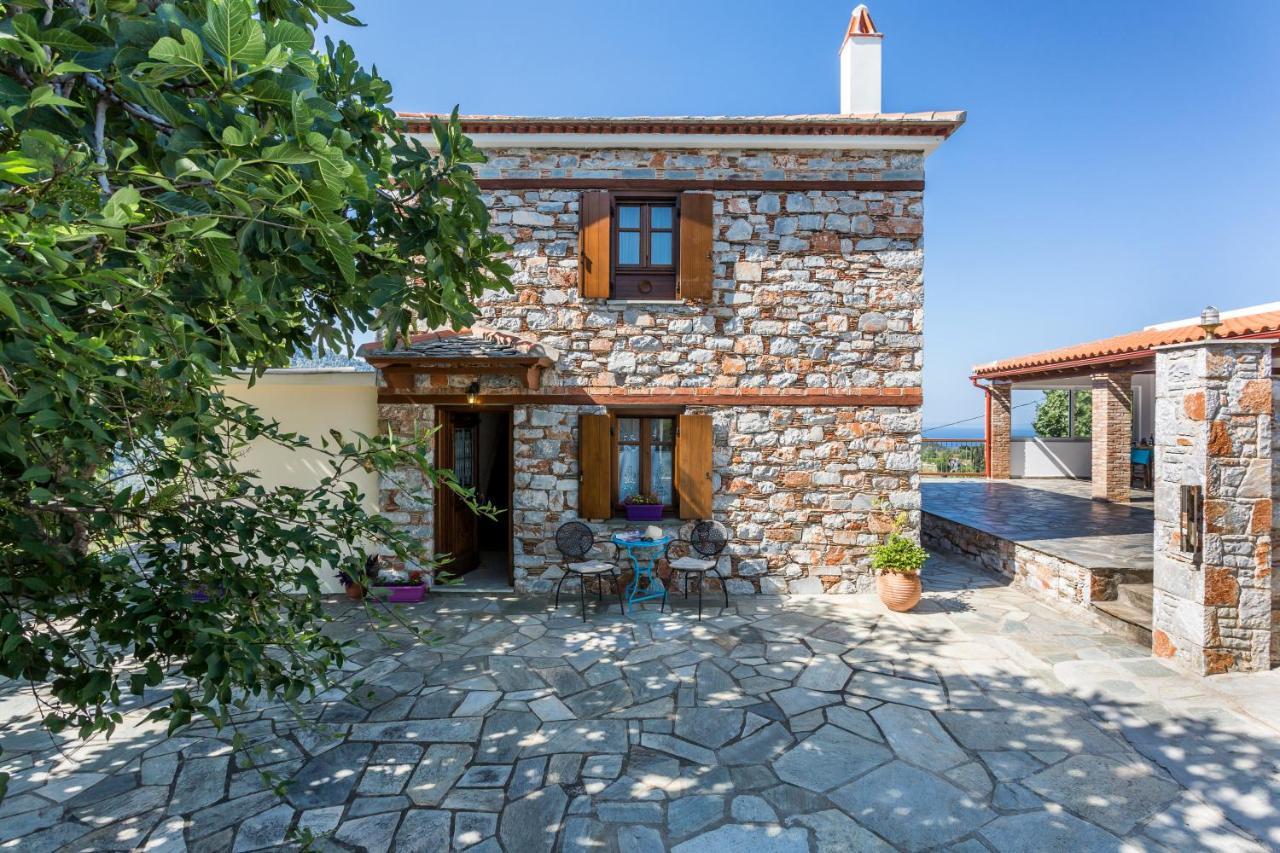 Country Villa Ouranos Skopelos Town Bagian luar foto