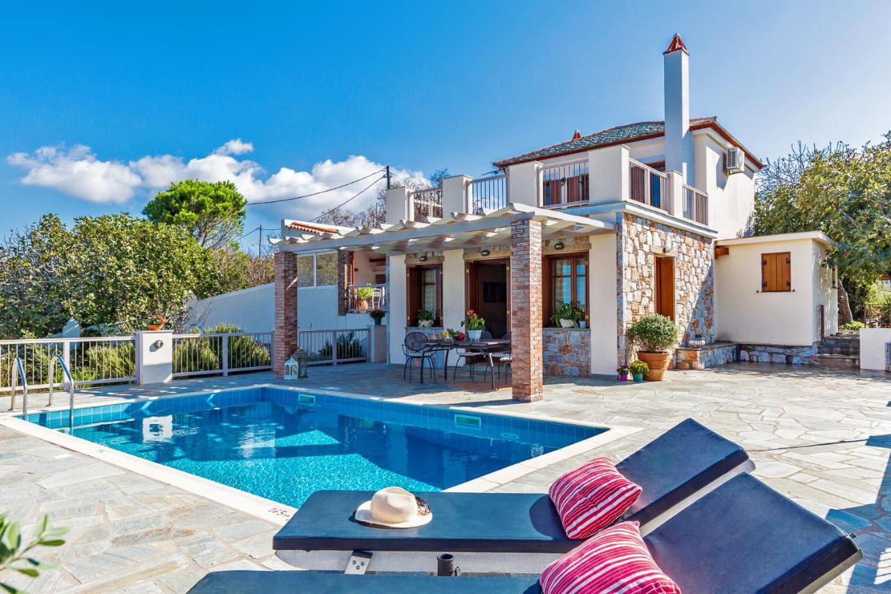 Country Villa Ouranos Skopelos Town Bagian luar foto